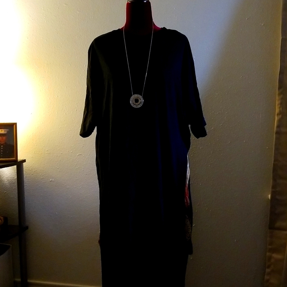 Black t-shirt Dress